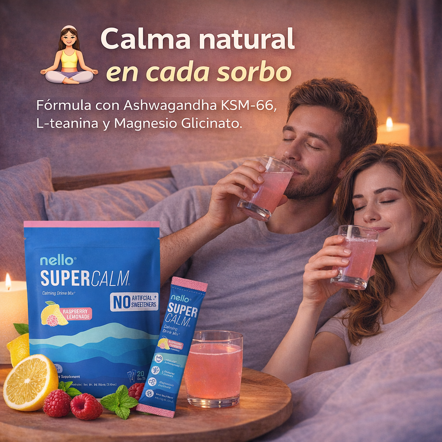 🧘♀️ Nello SuperCalm Equilibrio y Bienestar en Cada Sorbo 🍋