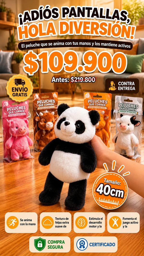 Peluches que Corren - Animales Interactivos Dropi