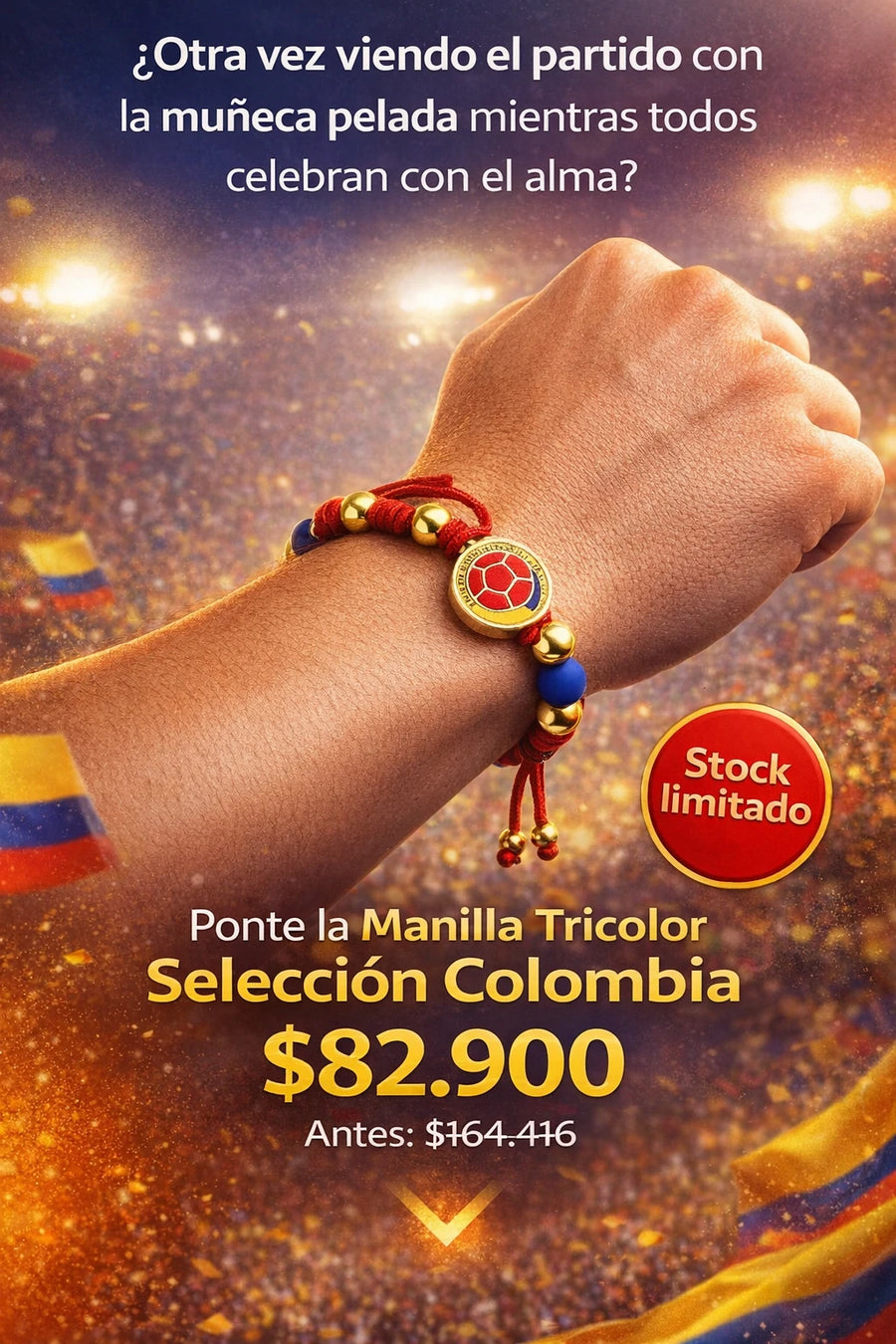 Manilla Tricolor Selección Colombia