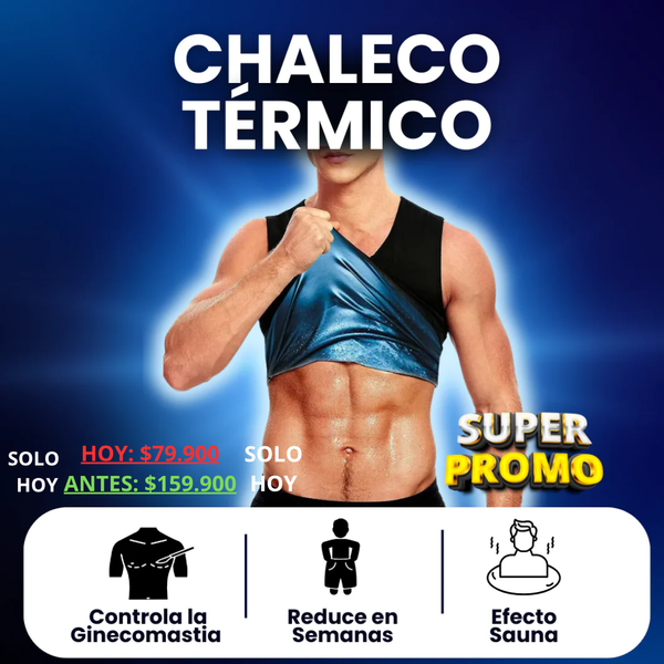 Faja Sauna Chaleco hombres Quema Grasa