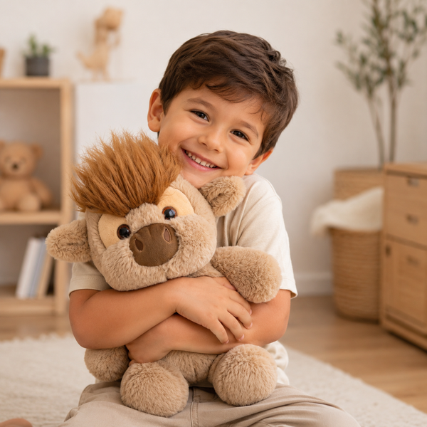 Peluche Vaquita de Apego Seguro y Estimulación para Bebés