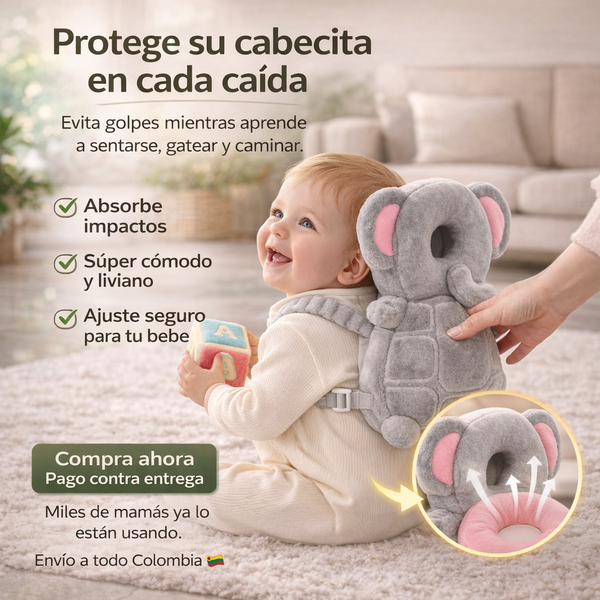 Almohada Cubre Cabeza Para Bebé: El Escudo Blandito contra los "Totazos" 👶🛡️