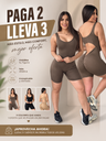 Enterizo Esqueleto Corto Push Up