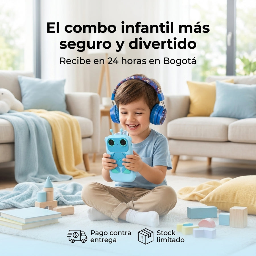El celular infantil que combina diversión y seguridad