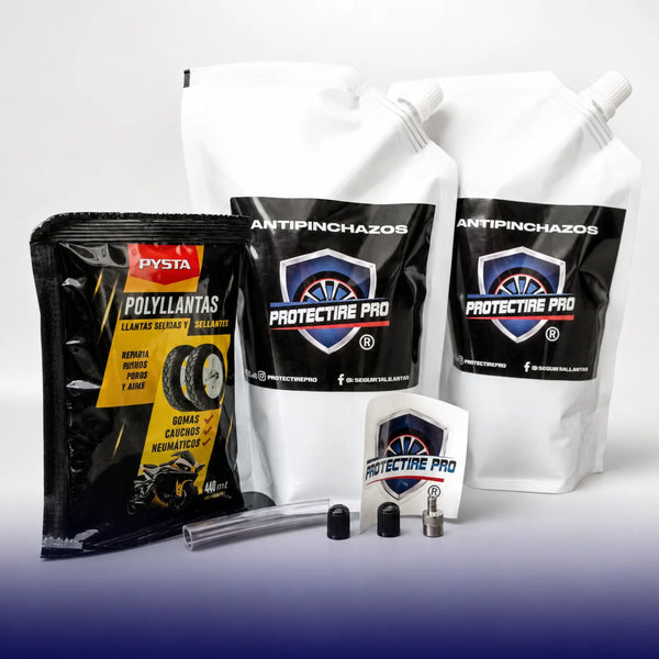 Kit Sellante Antipinchazos (Moto y Patineta)