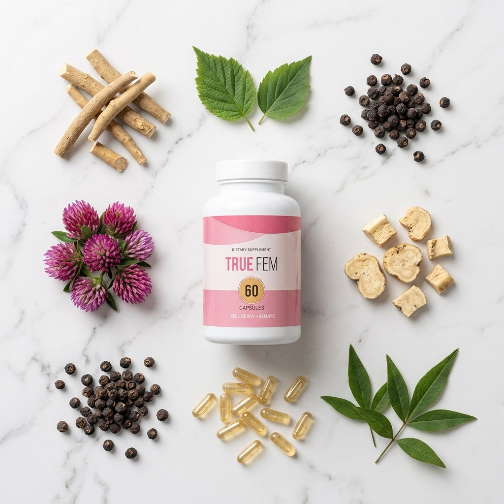 Ingredientes naturales TrueFem